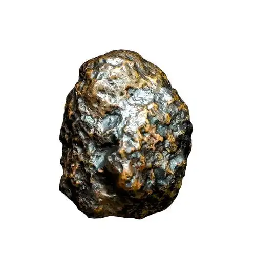 天然陨石原石石铁陨石收藏精品把玩蓝金刚黄金陨摆件把件保真强磁