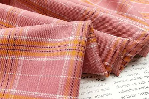 新款日系jk制服格子布料面料 jk格裙成品布 格子衬衫面料现货批发