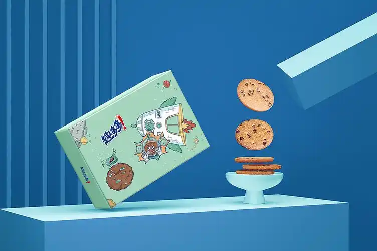饼干零食-插画包装设计