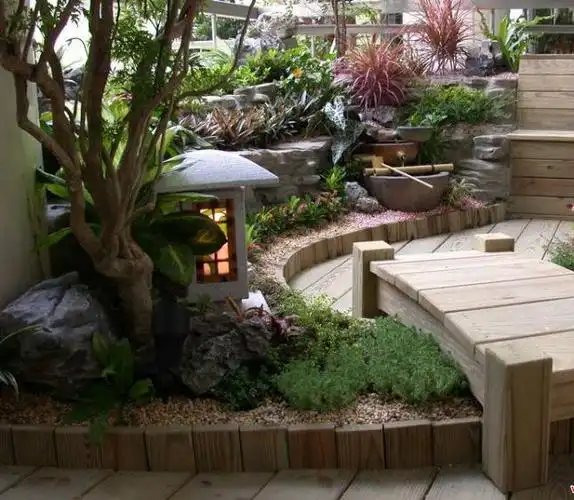 景观设计案例_效果图_平面图大全 2015私家庭院景观设计效果图大全 >