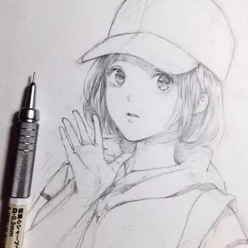 来自于日本画师shinji chibana的一组铅笔画