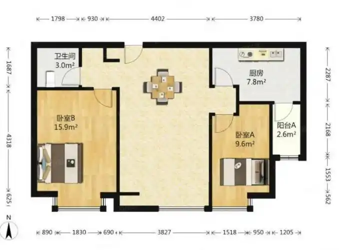 西安房产网>西安二手房>长安二手房>富力城二手房>富力城(北区)>1388