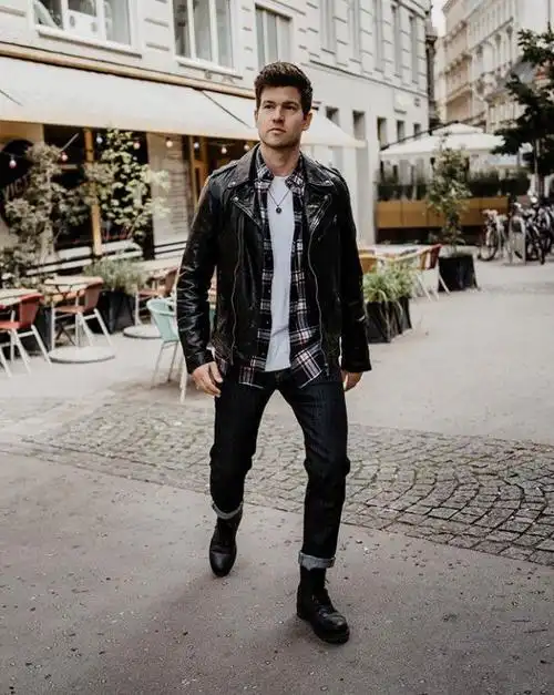 会穿的男人衣柜少不了这3款短夹克秋冬这样搭好看又潮流