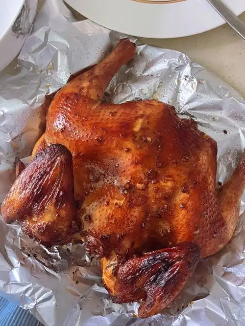 脆皮烤鸡crispyroastedchicken