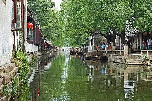苏州周庄古镇风光