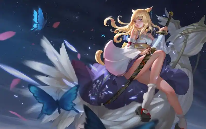 丰满兽娘高清动漫美女二次元人物桌面壁纸 - tt98图片网