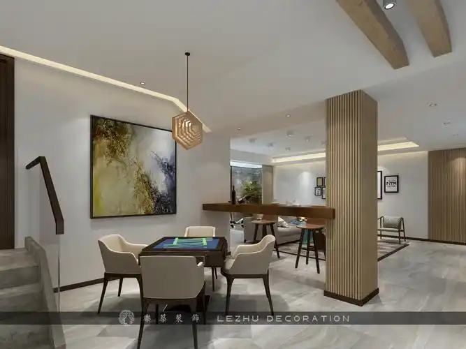 地下室活动空间效果图展示3