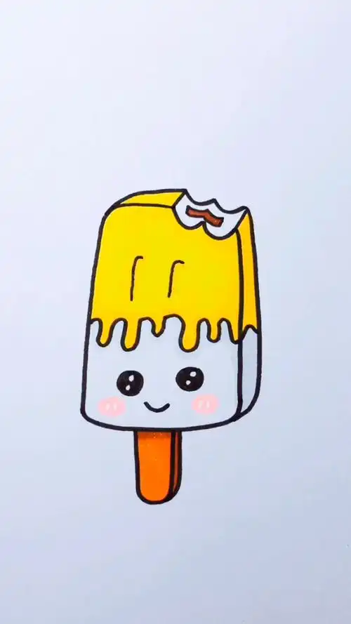 雪糕这样画更可爱