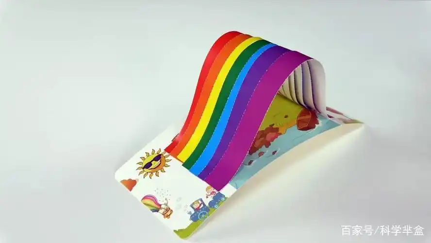如下图: 4,  美丽的彩虹桥就制作完成了!如下图