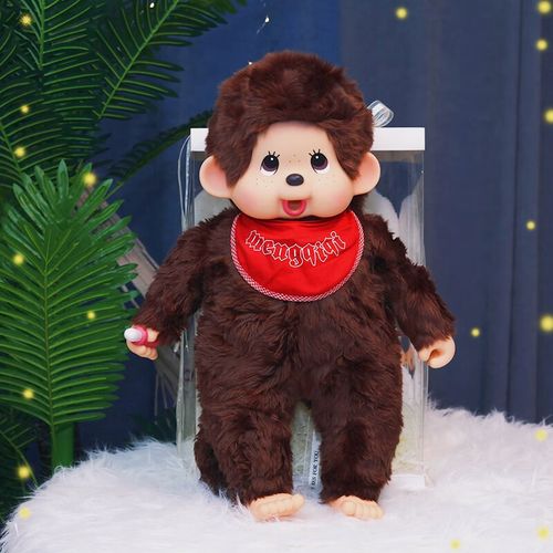 【大号】站姿基本男孩蒙奇奇 礼盒 花束 拉菲草