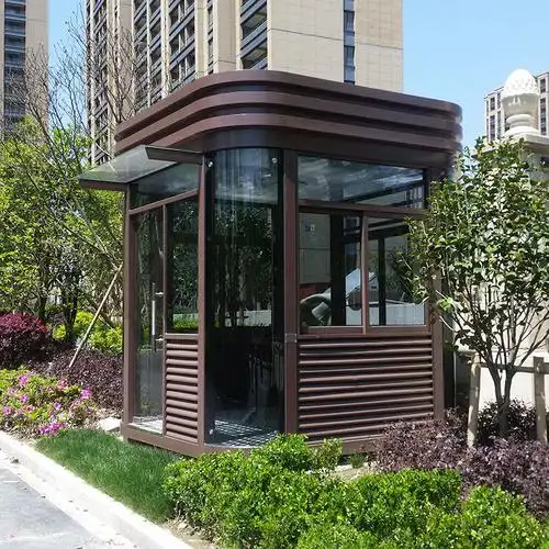 厂家直销 铝合金小区保安亭 交通收费值班设备 批发定制