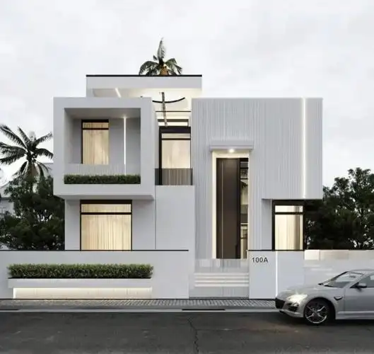 论是乡村别墅的现代大宅,还是海景别墅,花园洋房,一个美丽的别墅入口