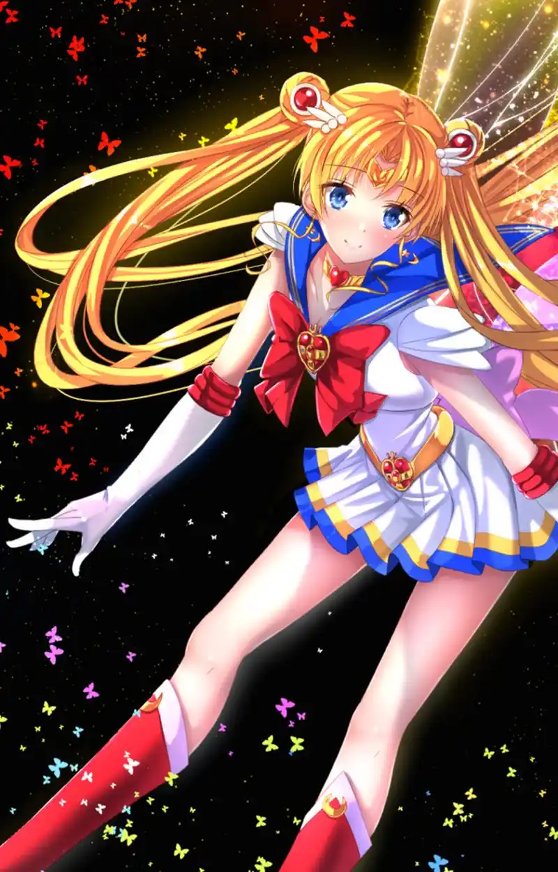 美少女战士高清手机壁纸图片分享,重温经典动漫角色,少女心萌动