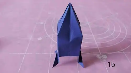 《小火箭上天》折纸教程飞天小火箭圆你飞天梦这款玩具想要飞的远还得