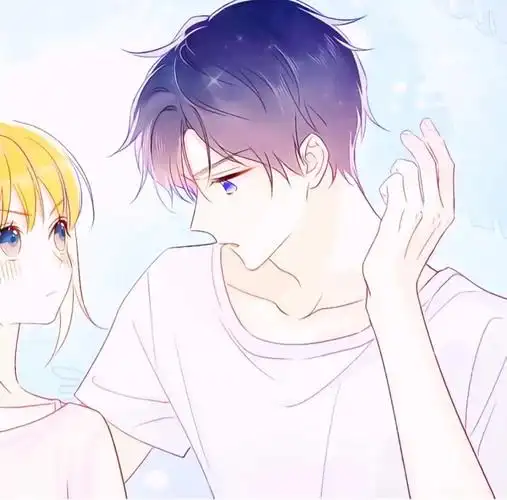 动漫浪漫情侣头像一眼就爱上情话微甜