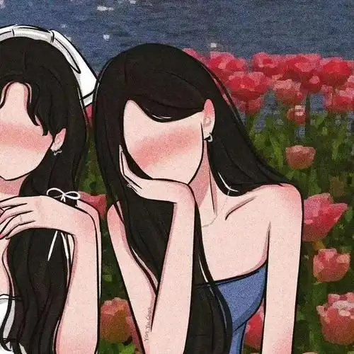 真人,闺蜜头像 仙气可爱 高颜值,闺蜜头像动漫,闺蜜头像一萌一酷霸气