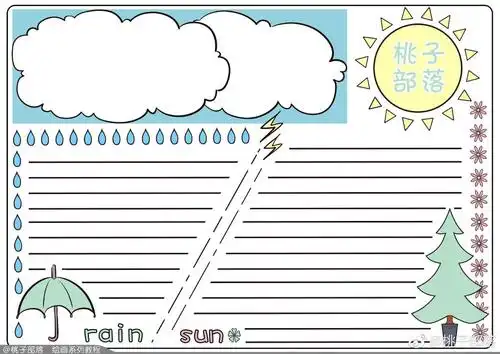 手抄报黑板报排版设计