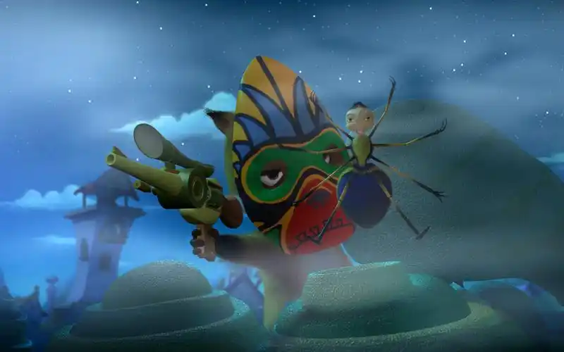 兔子镇的火狐狸电影高清电脑桌面壁纸