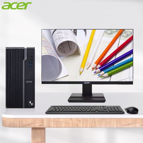 宏碁(acer) 台式机电脑主机12代酷睿i5整机全套独显电竞游戏家用办公