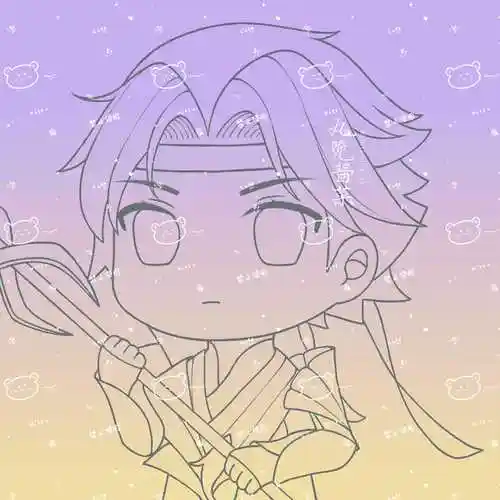 q版同人赵云百木心枪皮肤头像