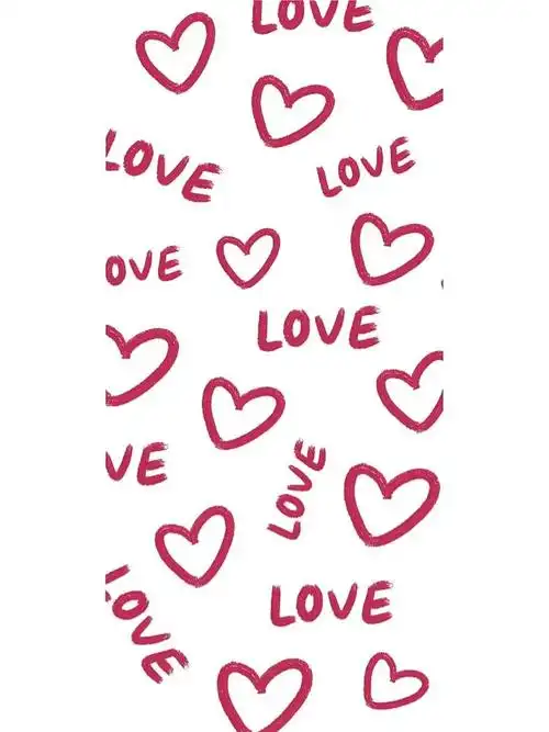 今日份简约ins爱心壁纸请签收新鲜热乎的壁纸9615961596