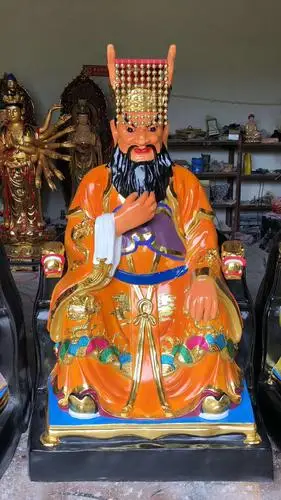 东海龙王神像 四海龙王神像 北海龙王树脂神像善缘佛像厂