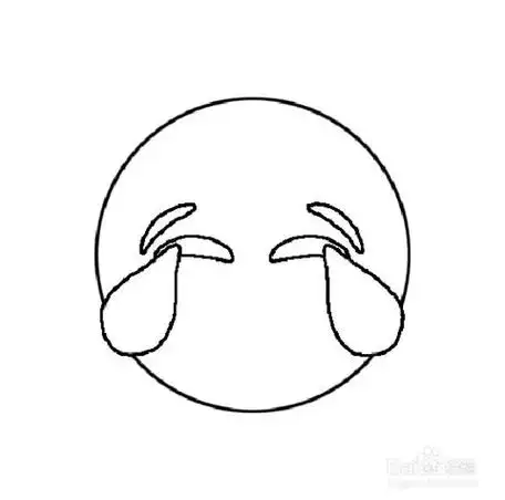 哭泣表情简笔画哭泣表情简笔画图片