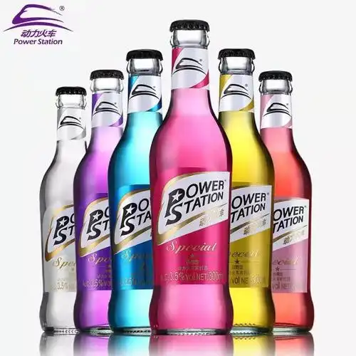 动力火车鸡尾酒苏打酒混合口味300ml*24瓶装3.5度微醺整箱正品