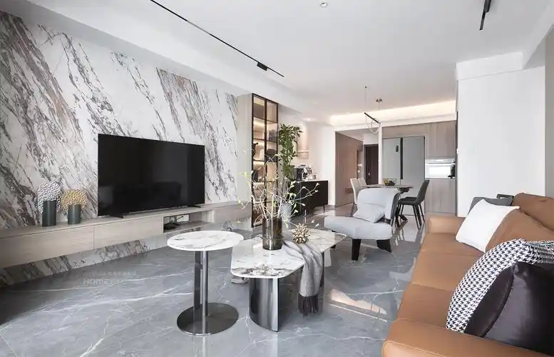 现代轻奢客厅装修效果图