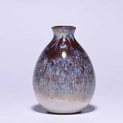 包邮诚为天宜兴陶瓷窑变彩色日式土陶酒罐半斤小酒瓶子酒壶配木塞