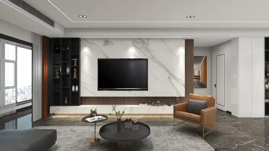 电视墙现代简约