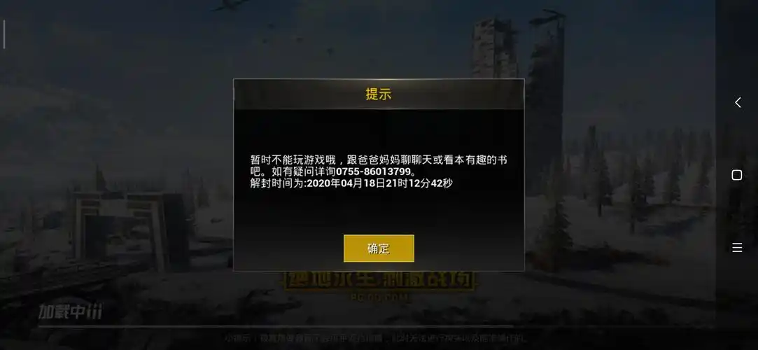 我的刺激战场号被官方封禁了一年.