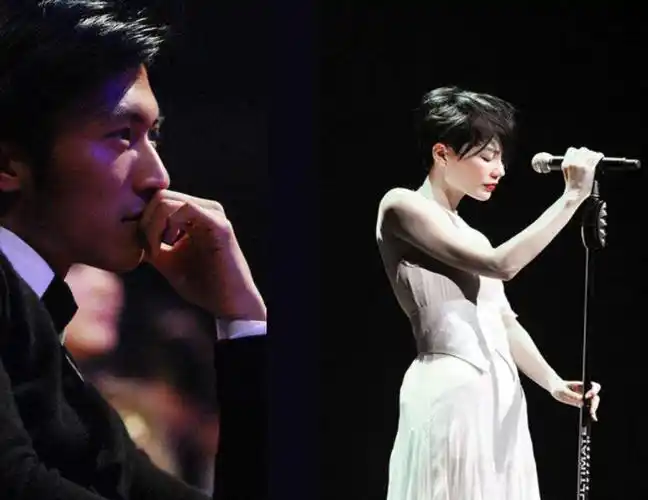 回顾王菲谢霆锋日本回国王菲跟男友撒娇脖子上大疙瘩引争议