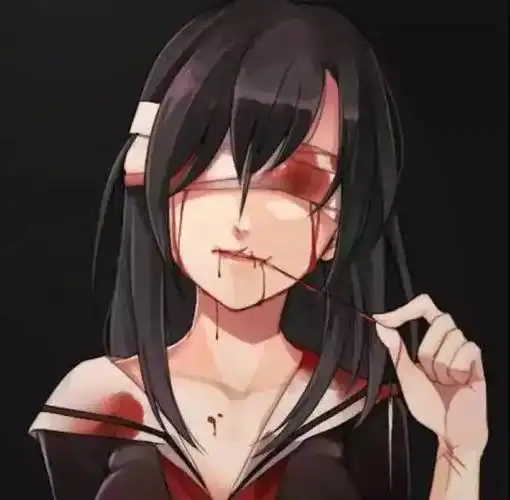 暗黑风病娇男女生头像生而自由爱而无畏