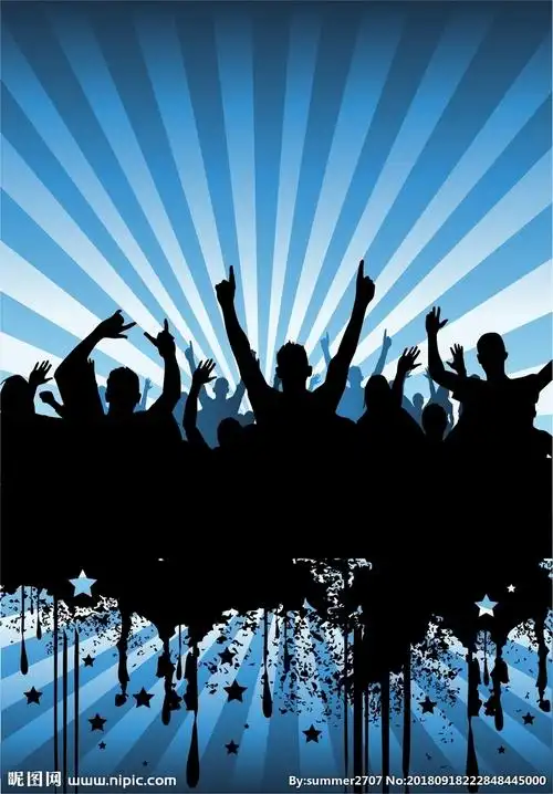 音乐节矢量素材图片