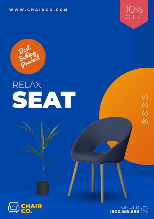 家具店广告海报