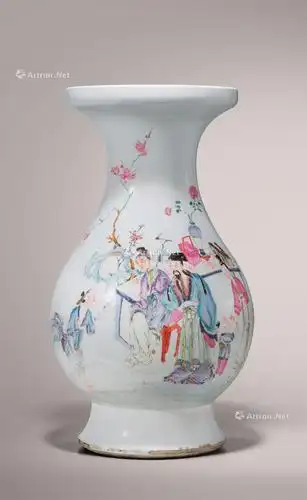 纹琵琶尊】拍卖品_图片_价格_鉴赏_清代粉彩瓷器_雅昌艺术品拍卖网