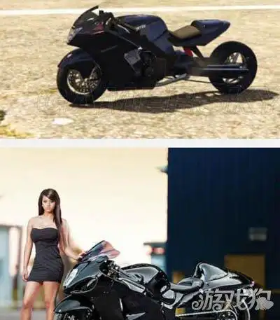 侠盗猎车手5机车诗津白鸟竞速版图鉴介绍