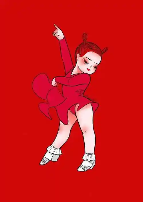 原创拉丁舞肉肉女孩