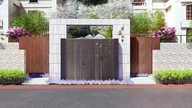 庭院景墙这才是它该有的样子