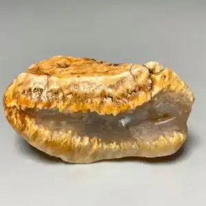 阿拉善沙漠漆玛瑙原石老皮戈壁石奇石摆件