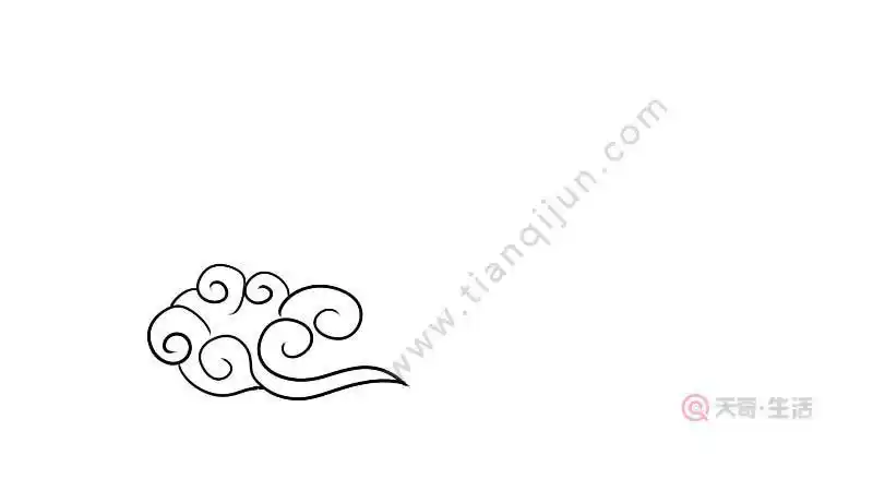 筋斗云简笔画西游记的画怎么画简笔画教程简笔画大全怎样画简笔画腾云