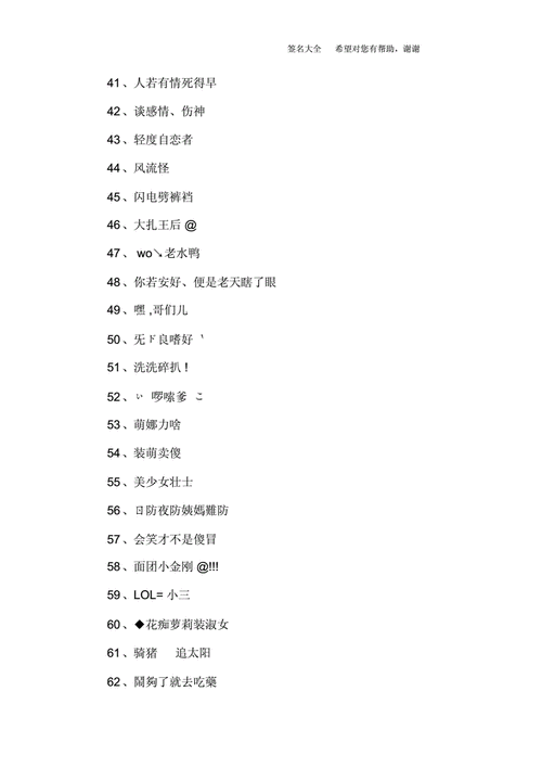 搞笑幽默网名.docx 4页