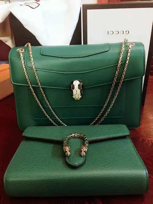 bvlgari蛇头包gucci酒神包