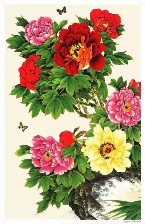 更有美丽的传说,赋予牡丹傲骨丹心的气节,使牡丹成为中国人心中吉祥