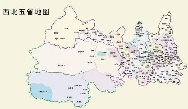 中国西北五省的"神奇西北100景"景点名单