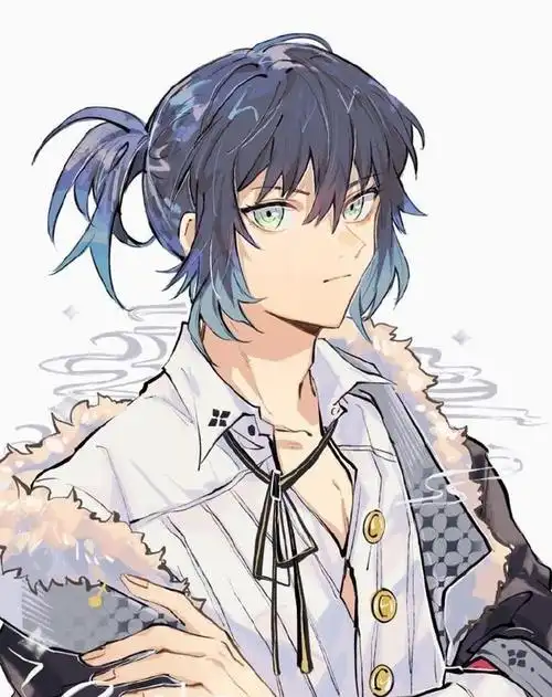 《鬼灭之刃》男士西装装扮,善逸帅上新高度,富冈义勇有点甜