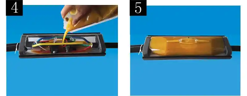 利鼎厂家 电缆接头灌封胶 环氧ab防水灌封胶 防潮绝缘防锈