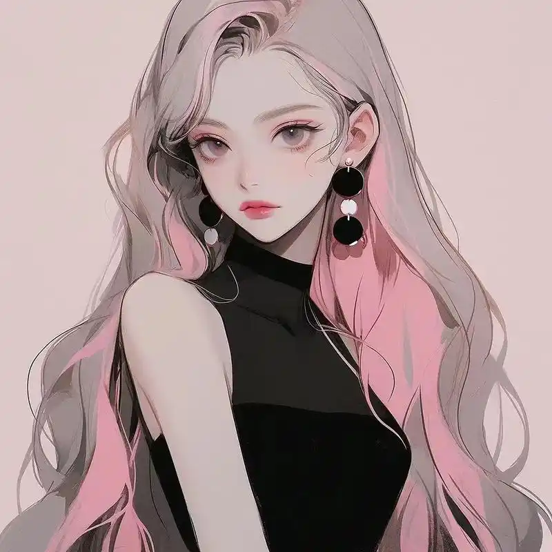 头像分享,清冷的女生,就像是一朵静静开放的梅花,孤傲而冷艳