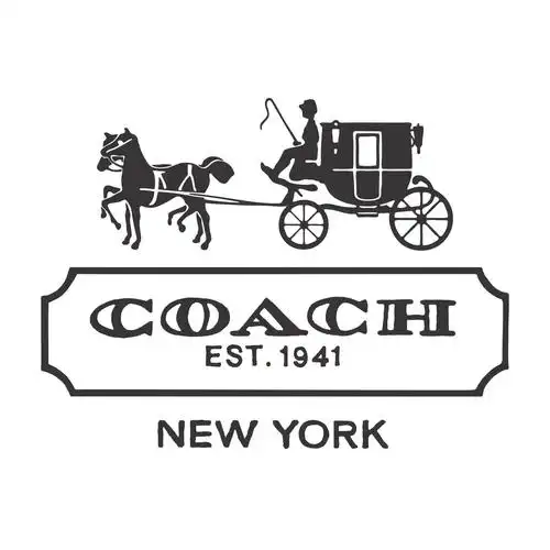 coach 经典标志帆布 troupe 托特包